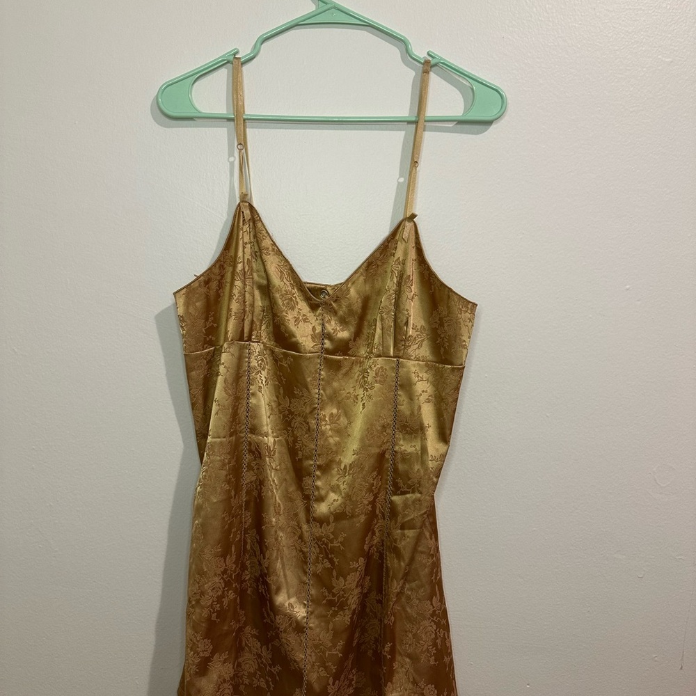 Vintage Victoria's Secret Gold Chemise